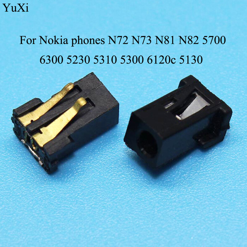 YuXi-enchufe de carga para teléfonos Nokia N72, N73, N81, N82, 5700, 6300, 5230, 5310, 5300, 6120c, 5130