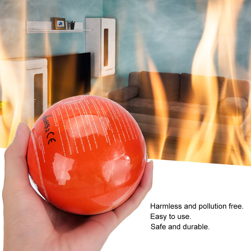 Fire Extinguisher Ball 0.5KG Easy Throw Harmless Fire Extinguisher Ball Stop Fire Loss Tool Safety