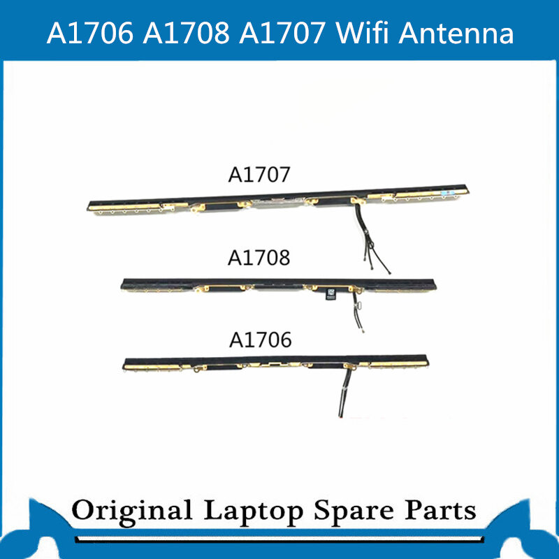 Antena bluetooth original a1706 a1707 wi-fi, antena para macbook pro retina a1706 a1708 a1707, módulo de ventilação e antena 2013-2017
