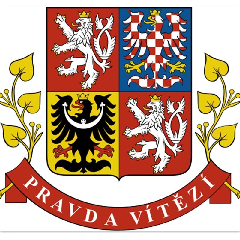 Padrão presidencial da república checa bandeira personalizada ao ar livre 60x9 0cm/90x15 0cm/120x180cm