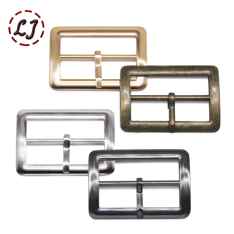 Nieuwe 10 Stks/partij 20Mm/25Mm/30Mm/35Mm/40Mm Zilver Brons Goud vierkante Metalen Schoenen Tas Gespen Decoratie Diy Accessoire Naaien