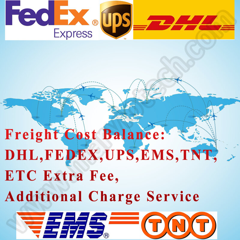 Баланс расходов на доставку, EMS,DHL,FedEx,UPS и т. Д. Доставка за дополнительную плату