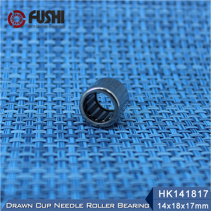 Hk141817 rolamentos de agulha 14*18*17mm (5 pces) rolamento de rolo de agulha de copo desenhado hk1417