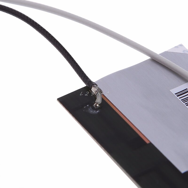 1 Pasang Universal Laptop Mini PCI-E Nirkabel Wifi Antena Internal Hitam + Putih