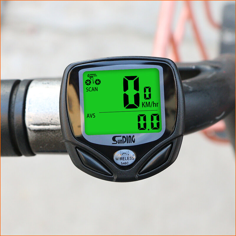 Velocímetro sem fio para bicicleta, velocímetro com cronômetro à prova d' água para bicicleta, com gps, acessórios digitais para ciclismo