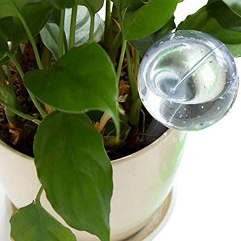 20 Pcs Pflanze Bewässerung Leuchtmittel Klar Selbst-Bewässerung Globen Automatische Wasser Bälle Gerät Urlaub Zimmerpflanze Topf Lampen