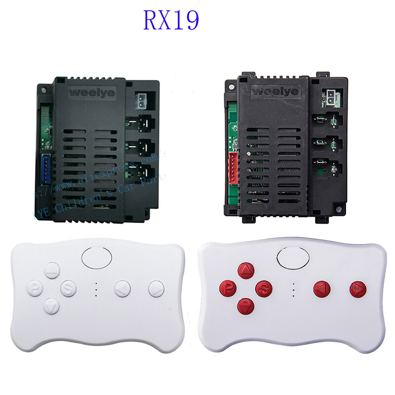 Weelye  RX19 Children's Electric Toy Car 2.4G Bluetooth Remote Control, 12V Control Box