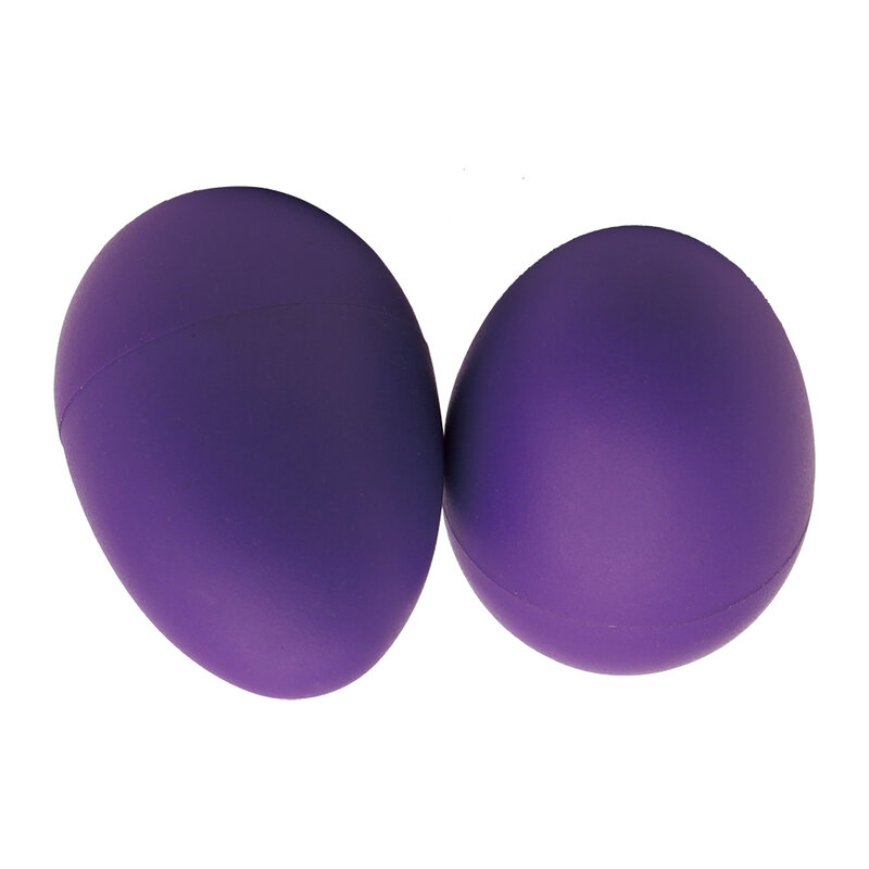 1 Pair Of Purple  Shaker Eggs Percussion Rhythm Musical Instruments