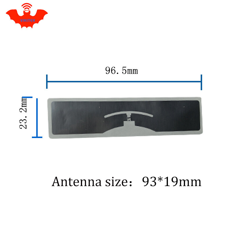 Etiqueta Adhesiva RFID UHF Alien 9654-9954, con incrustaciones húmedas, 915mh, 868mhz, 860-960MHZ, Higgs9, EPCC1G2, 6C