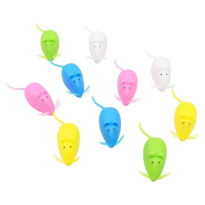 10 pezzi custodia per denti da latte scatola per ricordi organizzatore per denti per bambini scatola per denti da latte in plastica per Mouse salva raccogli il primo dente Mini regalo