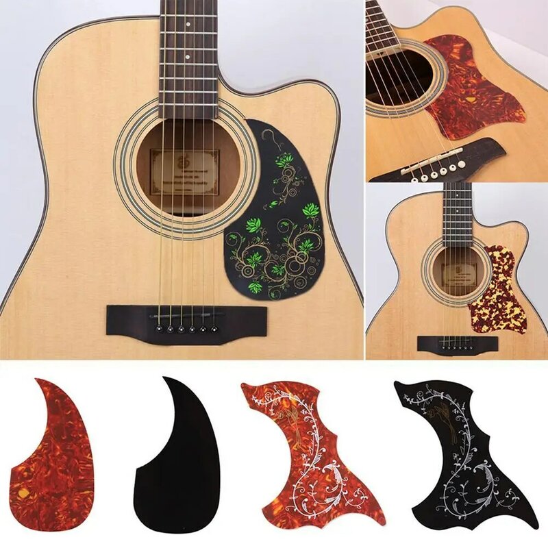 Профессиональная защита для гитары, самоклеящаяся защитная наклейка для акустической гитары, аксессуары для акустической гитары