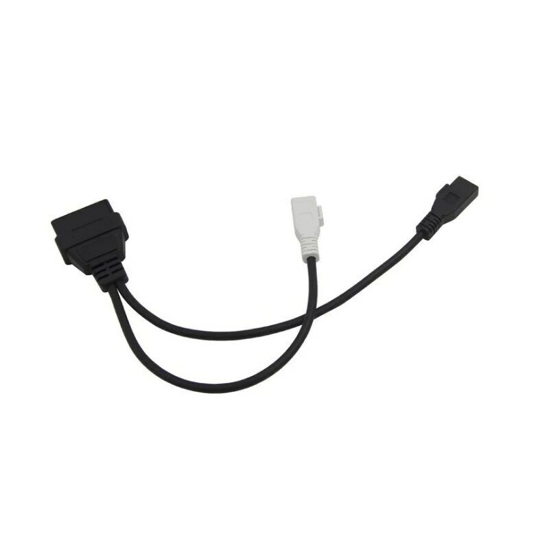 Kabel OBD II OBD2 2 X 2pin do OBD2 16Pin żeński przewód łączący kabel diagnostyczny do samochodu Audi