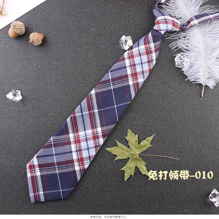 المرأة منقوشة JK العلاقات رابطة عنق النمط الياباني ل Jk موحدة لطيف ربطة العنق الدعاوى Gravatas الحلو بسيط كسول شخص طالب التعادل