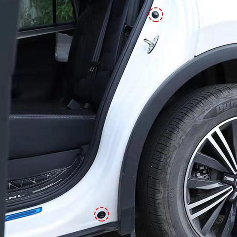 10Pcs Sticker Absorber Resilient Lightweight Soundproof Buffer Car Door Soundproof Buffer Pier for Car Cushion Absorber
