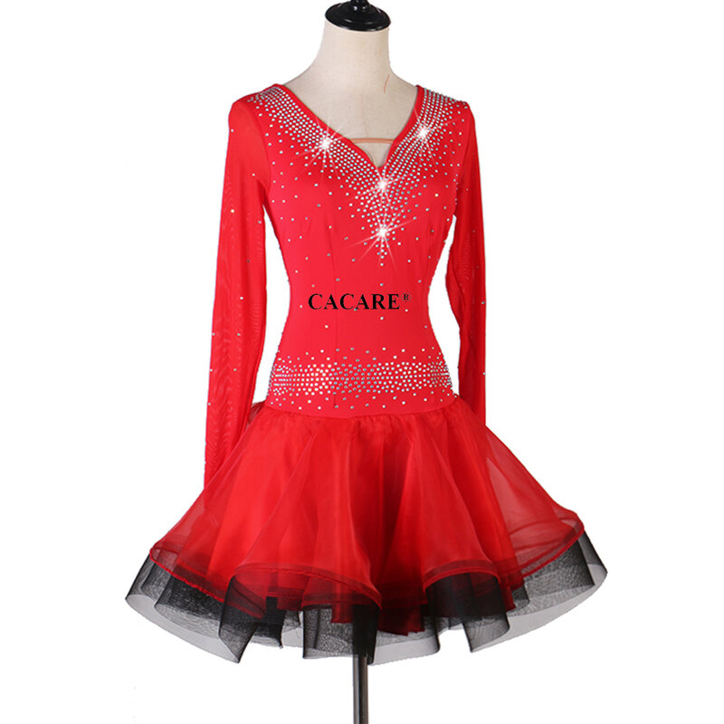 Женское элегантное платье для латиноамериканских танцев, дешевая модель, модель D0938 для сальсы