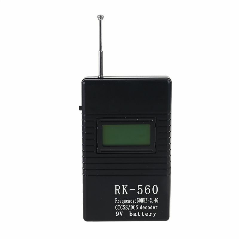 RK560-عداد تردد محمول ، جهاز لاسلكي R9CB ، 50 ميجا هرتز-2.4 جيجا هرتز