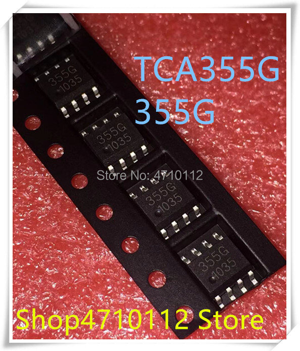 ใหม่ 10 ชิ้น/ล็อต TCA355G TCA355 355G SOP-8 IC