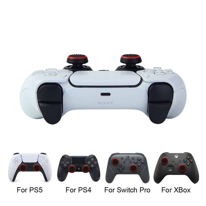 Glow Shoous Joystick Caps Contrmatérielle Grips Case pour Sony Playstation, Dualwhip, Dualshock 5, 4, PS5, PS4, Nintendo Switch Pro
