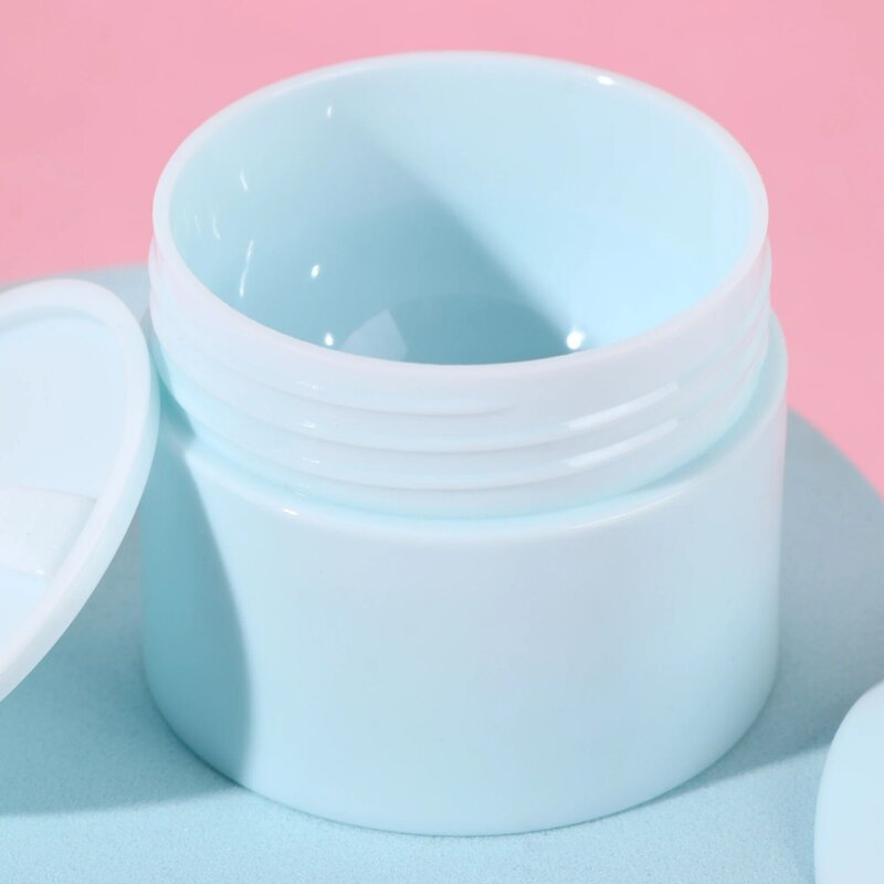 5g /15g/20g/30g/50g Empty Tight Waist Container Empty Travel Pp Facial Cream Jar Cosmetic Plastic Box Cosmetic Refillable Bottle
