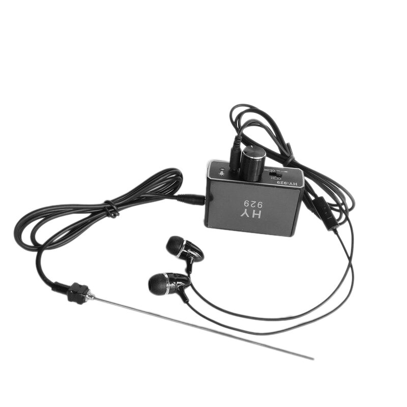 Gorący 3C-DIY HY929 wysokiej wytrzymałości mikrofon ścienny głos słuchać Detecotor dla inżyniera wyciek wody wyciek oleju słuchu