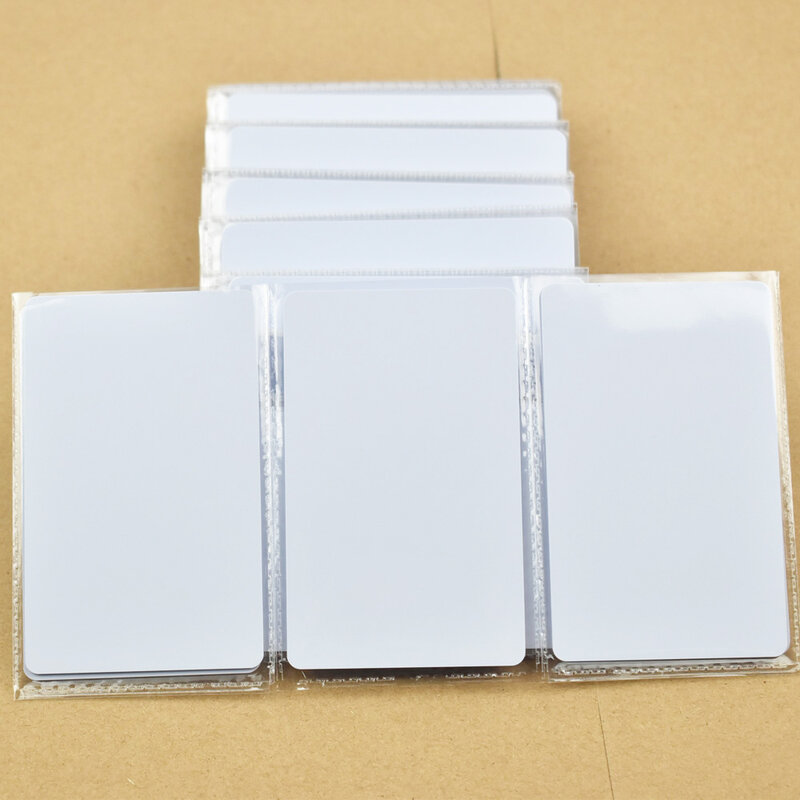 1pc NFC 215 Tag 504 Bytes ISO14443A PVC Weiß Karten Für Android,IOS NFC Handys