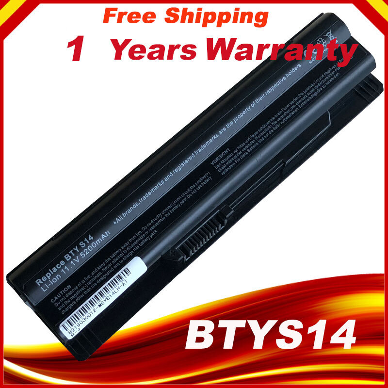 Batterie BTY-S14 4400mAh pour ordinateur portable gelée FX720 GE60 GE620 GE620DX GE70 A6500 CR41 CR61 CR70 FR720 CX70 FX700
