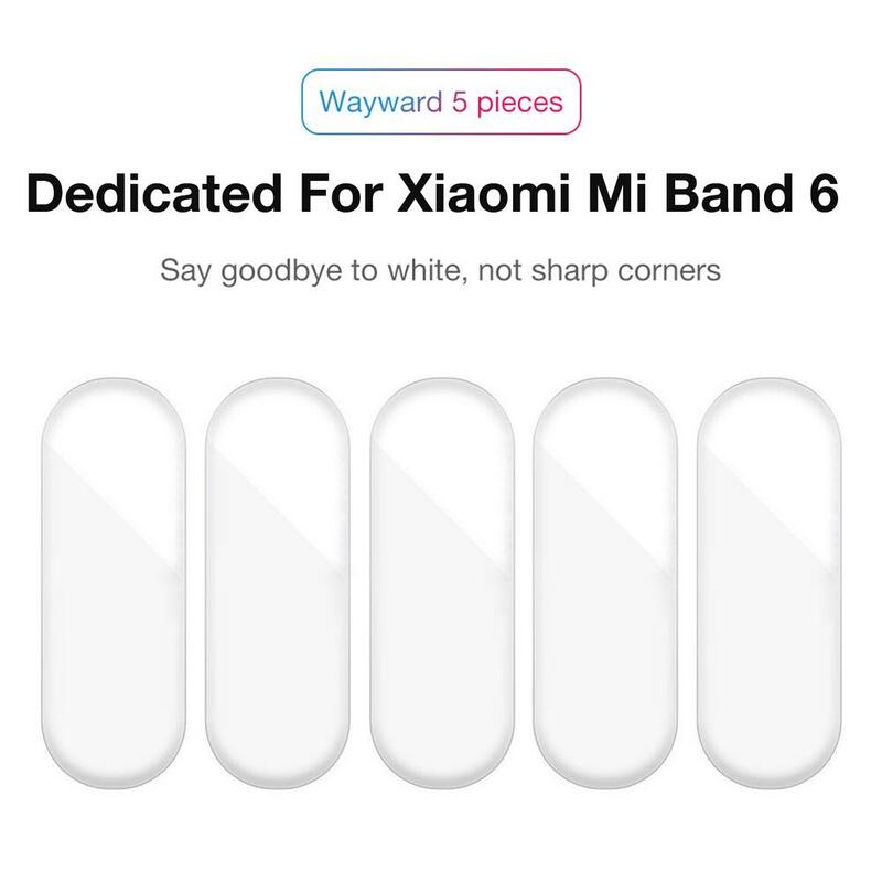 Película protectora 3D para Xiaomi Band 6, Protector de pantalla suave de TPU Nano, para Mi Band6, 10 unidades