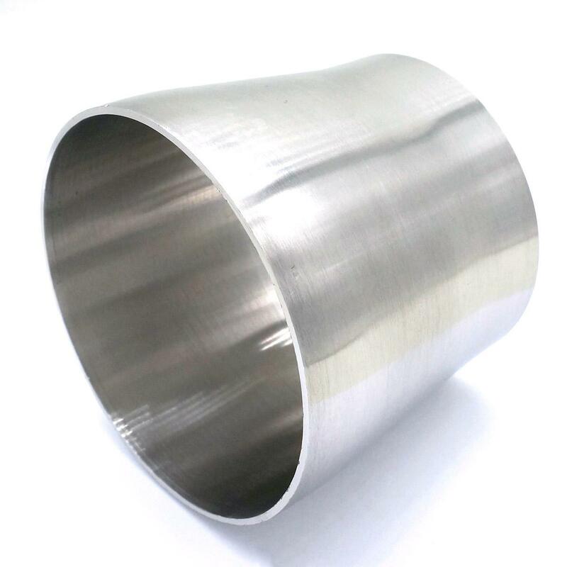 Reduce 102-89mm O.D 304 Stainless Steel Sanitary Weld Concentic Reducer Pipe Connector Fitting