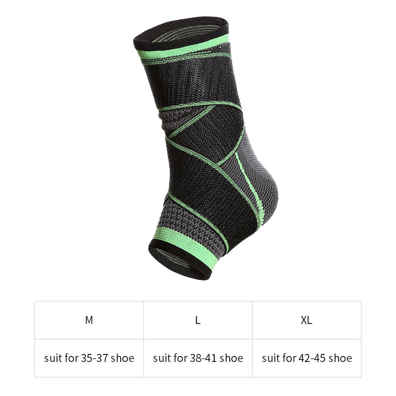 1pc esportes tornozelo cinta protetor de futebol tornozelo suporte basquete tornozelo cinta de compressão cinta de náilon cinto tornozelo protetor
