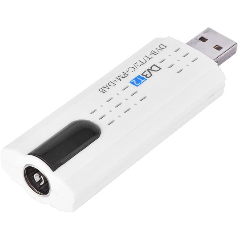 Clé de récepteur numérique P82F Mini USB 2.0 DVB-T pour radiodiffusion vidéo numérique SDR + DAB + FM H DTV