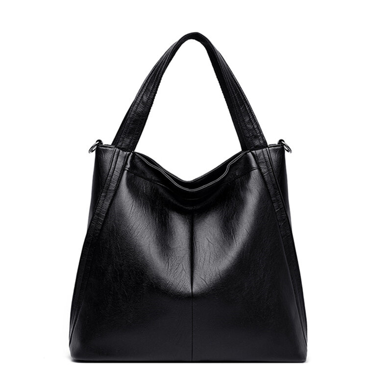 Туфли из мягкой кожи высокой емкости роскошные сумки в руку, женские сумки, дизайнерские сумки высокого качества Женская сумка через плечо ...