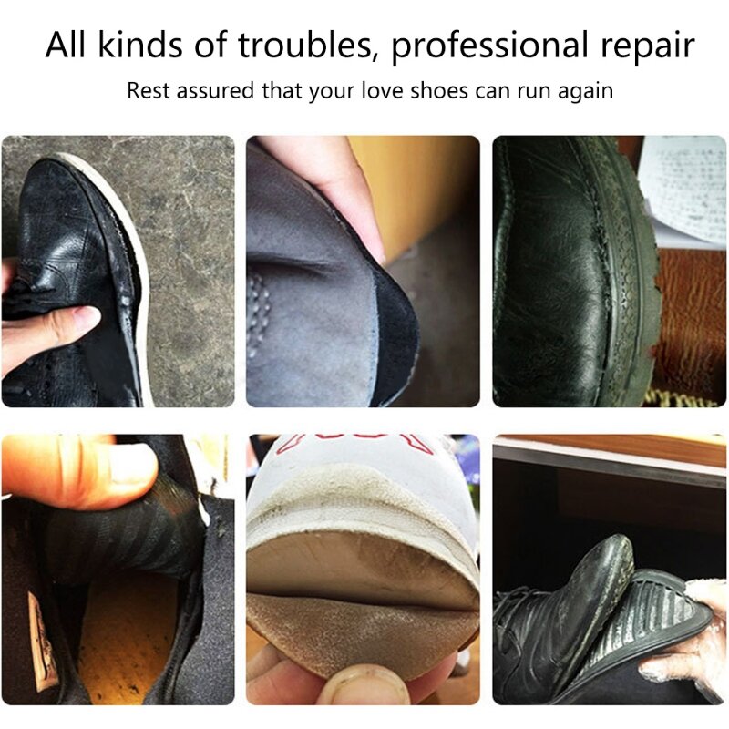 Colle Super adhésive pour réparation de chaussures, 30ml, séchage rapide, Portable, étanche, polyvalente