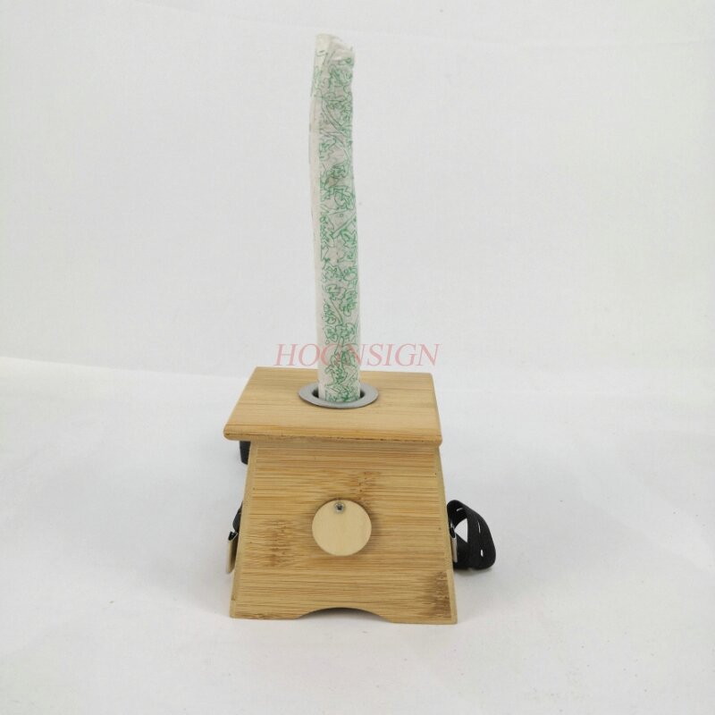 Boîte à Moxibustion en bambou, étui de support de bâton en rouleau, masseur de corps, outil de traitement de thérapie pour les bras, les jambes et l'abdomen