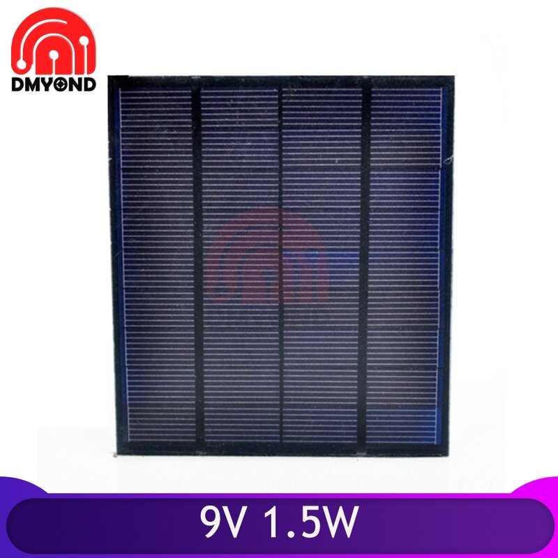 0,5 V 6V 9V 100mA Mini Solar Panel Solarzelle Solar Panel Ladegerät Für Diy Solar Ladegerät sun Power Versorgung Batterie Ladegerät