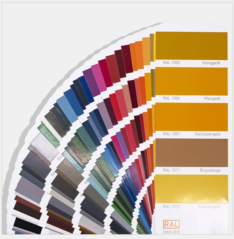 Nuancier de couleurs K7 pour peinture, carte de couleurs RAL originale allemande, norme internationale, 213 couleurs avec boîte cadeau