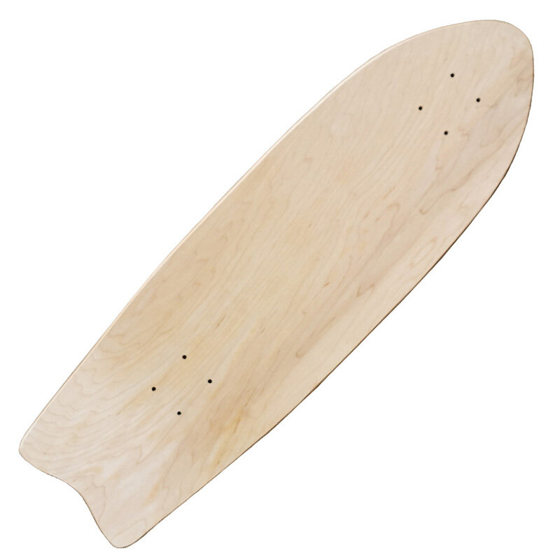 Gute Qualität Land Surf Skate Deck Skateboard Decks Canadian Maple und Epoxy Kleber Bambus Gute Material