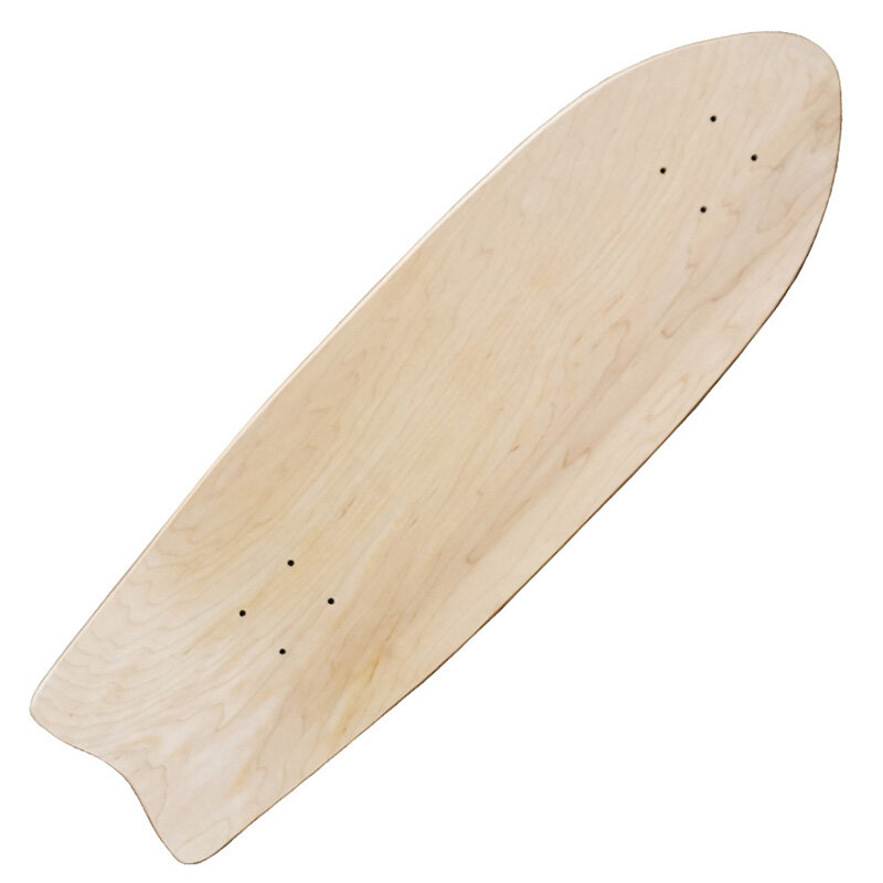 Goede Kwaliteit Land Surf Skate Deck Skateboard Decks Canadese Maple En Epoxy Lijm Bamboe Goed Materiaal