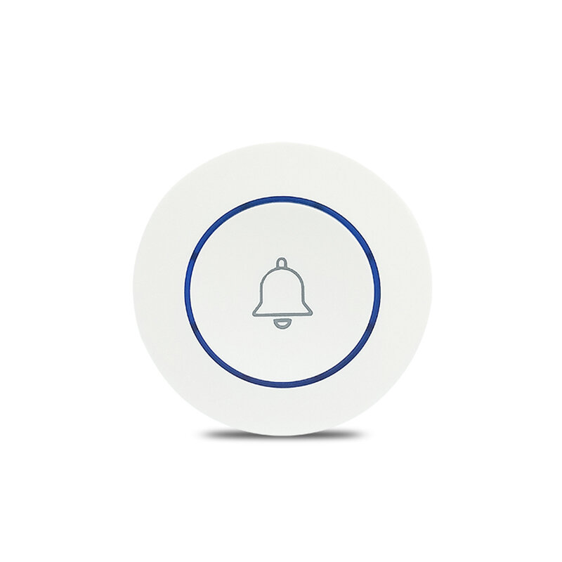 Porta Bell Botão para Home Security Alarm System, campainha sem fio, Hardware, 433MHz, Novo