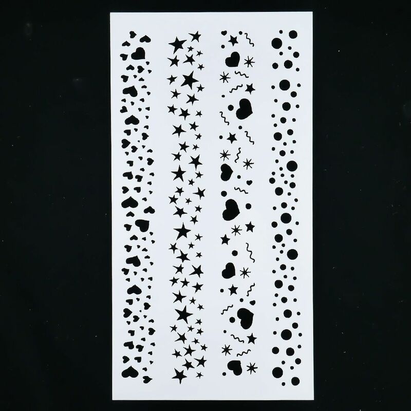 Stencil Cho Tranh Tự Làm Rỗng Đồ Thủ Công Các Tiêu Bản Cho Tranh Treo Tường Thêu Sò Dập Album Trang Trí Nổi Bản Mẫu