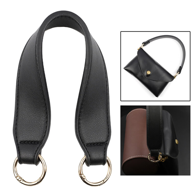 34cm borsa corta in pelle PU borsa pochette cinghie maniglia di ricambio per borsa accessori borsa