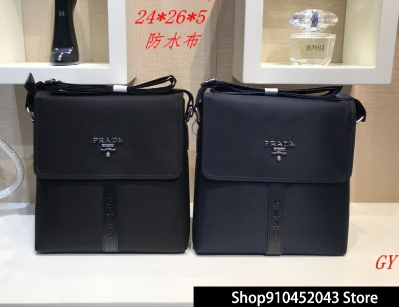 men's Luxury Designer Brand Prada Handbag High Quality Shoulder Bags for men Messenger Bag Bolsa Feminina Handbags PR24-50