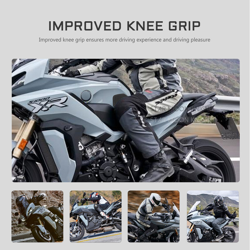 Motorcycle Side Brandstoftank Pad Voor Bmw S 1000 Xr S1000XR 2020 2021 Tank Pads Protector Stickers Knie Grip Tractie pad