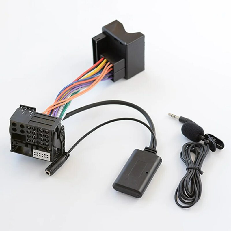 Adaptador de Cable de Audio Bluetooth para coche con micrófono para mercedes-benz W169 W245 W203 W209 W164 X164 W251 W221 R230 APS NTG CD20 30/50 Radio