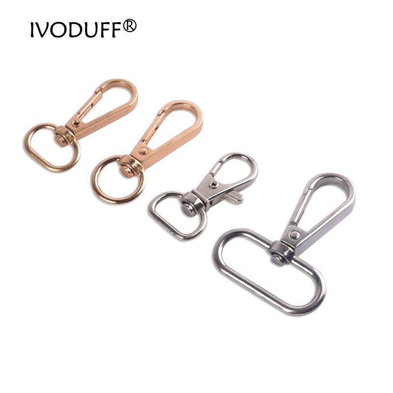 15mm Metal Snap Hook Mini Bag Hook For Leather Strap Dog Hook For Making Purse