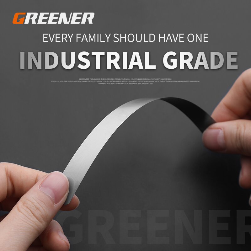 GREENER-herramienta de medición de calibre para uso en el hogar, calibrador de calibre de 0,02 a 1mm, 14 y 17 hojas de espesor