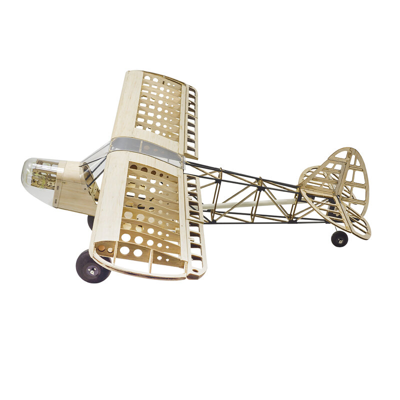 Avión teledirigido cortado con láser, Avión de madera de Balsa, Bobber salvaje, marco sin cubierta, envergadura de 1000mm, Kit de construcción de modelos de madera de Balsa