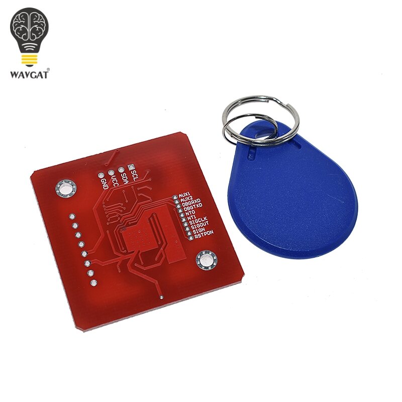 PN532 NFC RFID Módulo Sem Fio V3 Kits de Usuário, Leitor, Modo Escritor, Cartão IC S50, PCB, Attenna, I2C, IIC, SPI, HSU para Arduino, WAVGAT, 1 Conjunto
