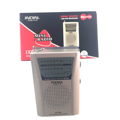 Mini Radio BC-R60 Portable Mini Multifunctional AM / FM Radio Player Portable Mini Old Man Radio For The Elderly