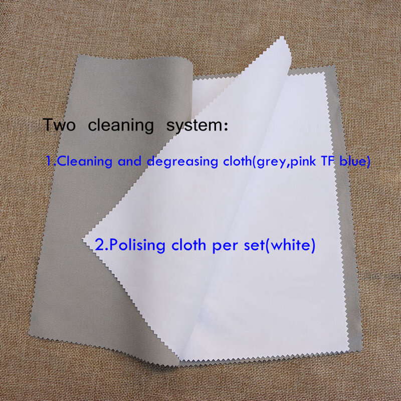 1ชิ้นสี่ชั้นพลิกหนังนิ่มผ้าขัดเงินเครื่องประดับผ้าทำความสะอาดทองคำขาวที่ทำให้เสื่อมเสีย