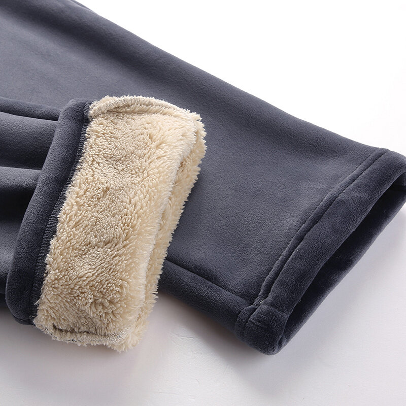 Large Size 9xl 8xl Winter Warm Sports Pants Men Casual Thicken Fleece Jogger Trackpants Men's Trousers Tactical Sweatpants Male